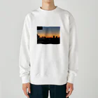 kopyの日常の夕陽 Heavyweight Crew Neck Sweatshirt