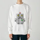 CUTOY MEMORY -可愛いおもちゃの思い出-のロボットくん Heavyweight Crew Neck Sweatshirt