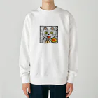 N's Creationのネコ、衝撃を受ける。 Heavyweight Crew Neck Sweatshirt