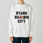 そとから小樽のOTARU SU🍣SHI CITY Heavyweight Crew Neck Sweatshirt