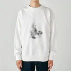 空想画学販売所の羊の編み物 Heavyweight Crew Neck Sweatshirt