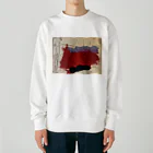 artist_kaitoのはしご消防車 Heavyweight Crew Neck Sweatshirt