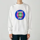 GoodvibesonlyのGood vibes only Heavyweight Crew Neck Sweatshirt