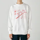 S2kun ハートくん SHOPのハートくんlife Heavyweight Crew Neck Sweatshirt