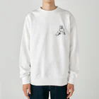 You and me !のネコねこ Heavyweight Crew Neck Sweatshirt