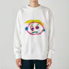 こどもの絵の３さい の じがぞう Heavyweight Crew Neck Sweatshirt