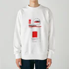 No.30_DesignWorks typographyのHelvetica Neue LT Std - Typography Design Heavyweight Crew Neck Sweatshirt