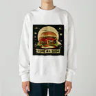 これは、寿司。のこれは、寿司 (ハンバーガー) Heavyweight Crew Neck Sweatshirt