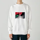 フィルムカメラ屋さんのボケた薔薇 Heavyweight Crew Neck Sweatshirt