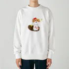 シーズーのお店のお肉大好きワンチャン Heavyweight Crew Neck Sweatshirt