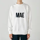 ○△□。のMAE&USHIRO(前後) Heavyweight Crew Neck Sweatshirt