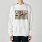 Usamaruのカントリールームのねむねむうさぎ Heavyweight Crew Neck Sweatshirt