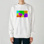 ミクノガレのカラフルでテンション上げてこ Heavyweight Crew Neck Sweatshirt