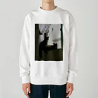 ハネ(🦄)のエモ猫ず Heavyweight Crew Neck Sweatshirt