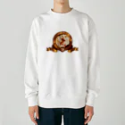 ｱ！！！ﾈｺﾁｬﾝ！！！！！！！！のらおんちゃんだ！！ Heavyweight Crew Neck Sweatshirt