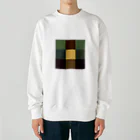 3×3 のドット絵のモナリザ - 3×3 のドット絵 Heavyweight Crew Neck Sweatshirt