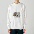 haruha工房のlovely day クマさん Heavyweight Crew Neck Sweatshirt