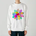 Suzutakaの幸せの花束 Heavyweight Crew Neck Sweatshirt