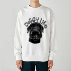 PUG ARTWORKS のわんちゃんコレクション 犬 Heavyweight Crew Neck Sweatshirt