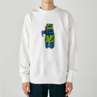 ヒロシオーバーダイブのゾンビなパンダ Heavyweight Crew Neck Sweatshirt