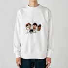 ここちゃんねる！のわたしのかぞく！！ Heavyweight Crew Neck Sweatshirt