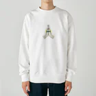 サウナの洋服屋さんのととのい合掌 Heavyweight Crew Neck Sweatshirt