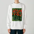 桜のチューリップ Heavyweight Crew Neck Sweatshirt