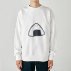 おコメのホカホカショップのおにぎり Heavyweight Crew Neck Sweatshirt