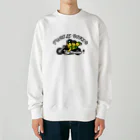 chicodeza by suzuriの亀亀バイカー Heavyweight Crew Neck Sweatshirt