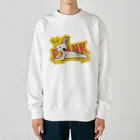 hiyori-art-のプランク筋トレウサギ Heavyweight Crew Neck Sweatshirt