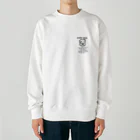 Tivitasoのまよい犬ラッキー Heavyweight Crew Neck Sweatshirt