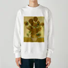 世界美術商店のひまわり / Sunflowers Heavyweight Crew Neck Sweatshirt