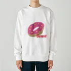 yummy.yummy.のDonut好きのあなたへ Heavyweight Crew Neck Sweatshirt