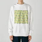 千億のラブリー花柄 Heavyweight Crew Neck Sweatshirt