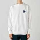 MonoChromeのミニマル・ニャンマーク Heavyweight Crew Neck Sweatshirt