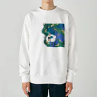 minazuki_imoの巨大樹林に住む女の子 Heavyweight Crew Neck Sweatshirt