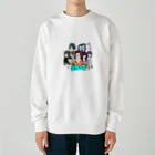 ¥anagawa Recordsのムルアイ画伯のうみのてメンバーイラスト Heavyweight Crew Neck Sweatshirt