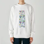 chika_shirakawaのKODAIPOP▲▼▲▼不思議な紋様「直弧文グラフィック」 Heavyweight Crew Neck Sweatshirt