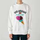 sandy-mのアイスクリームはベツバラ Heavyweight Crew Neck Sweatshirt