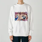 ねむるちゃんランドの太陽よりも君が眩しい Heavyweight Crew Neck Sweatshirt