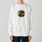 へくらうの店のてづくりソーキそば Heavyweight Crew Neck Sweatshirt