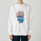 日向ふとし(カメラ)のだ天使ルーチェ Heavyweight Crew Neck Sweatshirt