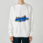 micro-diverのあおうみうし Heavyweight Crew Neck Sweatshirt