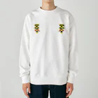 SAYAKASUZUKIのふみきりツインズ Heavyweight Crew Neck Sweatshirt