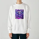 Bayside_BudsのPurple Sheep Heavyweight Crew Neck Sweatshirt