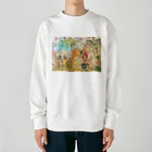 macrameseikoのガイコツ Heavyweight Crew Neck Sweatshirt