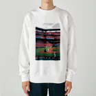 ラーメンマッスルショップのラーメンマッスル　メジャーリーグ⚾️ Heavyweight Crew Neck Sweatshirt