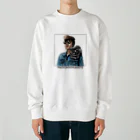 とねちっちのあの夕陽に向かって Heavyweight Crew Neck Sweatshirt