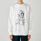 shop・テケテケのパワーガール Heavyweight Crew Neck Sweatshirt