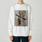 DAYS OF INSECTのこっちを見てるオオスズメバチ！ Heavyweight Crew Neck Sweatshirt